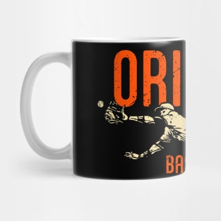 Orioles Vintage Catch Mug